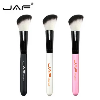 

by DHL 50pcs Angler blush brush synthetic hair brand name makeup brush angle brush tools