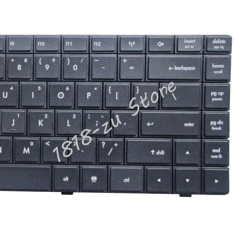 YALUZU новая клавиатура для ноутбука hp COMPAQ 15,6 ''CQ620 CQ621 CQ625 620 621 625 серия Ноутбук США Замена английской клавиатуры Черный