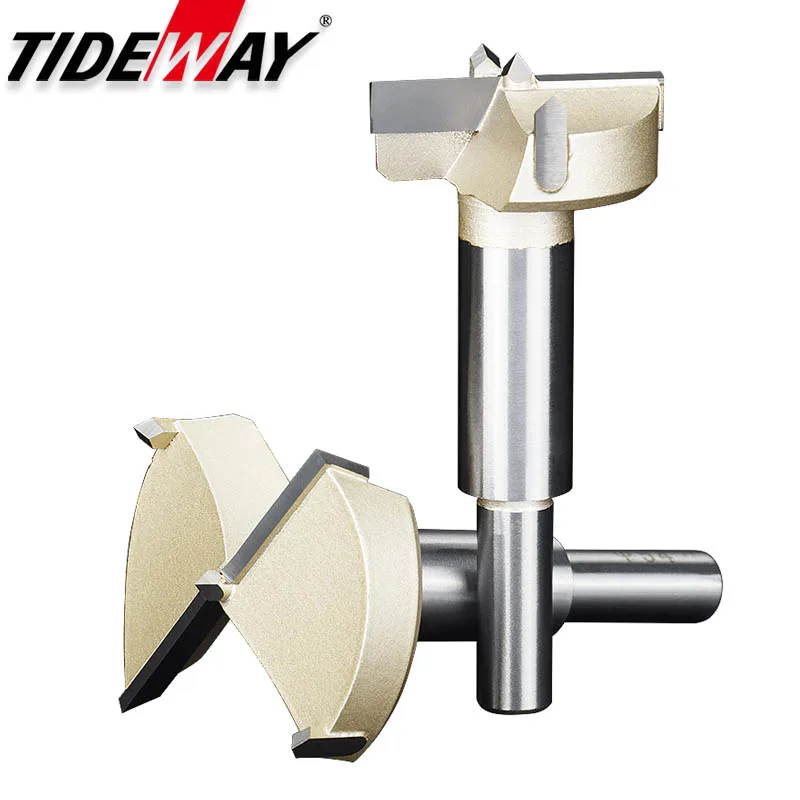 Tideway 1pcs 12mm-24mm Forstner tips Woodworking tools Set Wood Boring Drill Bits Self Centering Ho