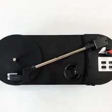 EZCAP613P Портативный Виниловый проигрыватель 33/45 об/мин LP поворотные столы для MP3 конвертер сохранить музыкальный плеер USB/SD с Динамик