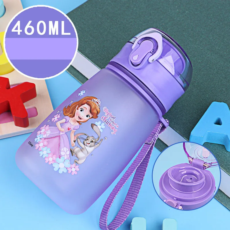 Disney Children's Cup Primary School Drop-proof Plastic Cup Kindergarten Baby Household Portable Summer Straight Drinking Cup - Цвет: 3