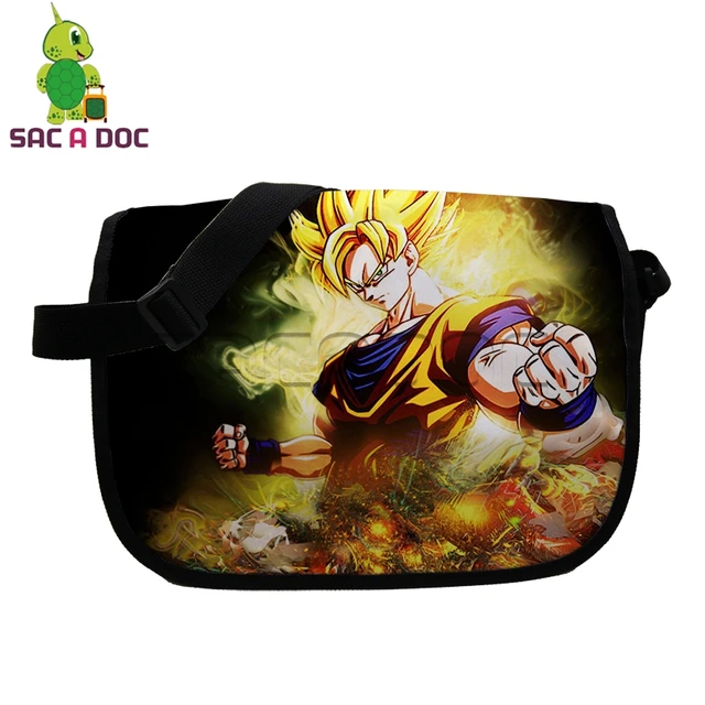 Buy Anime Dragon Ball Z Shoulder Bags Women Men Super Saiyan Goku Crossbody