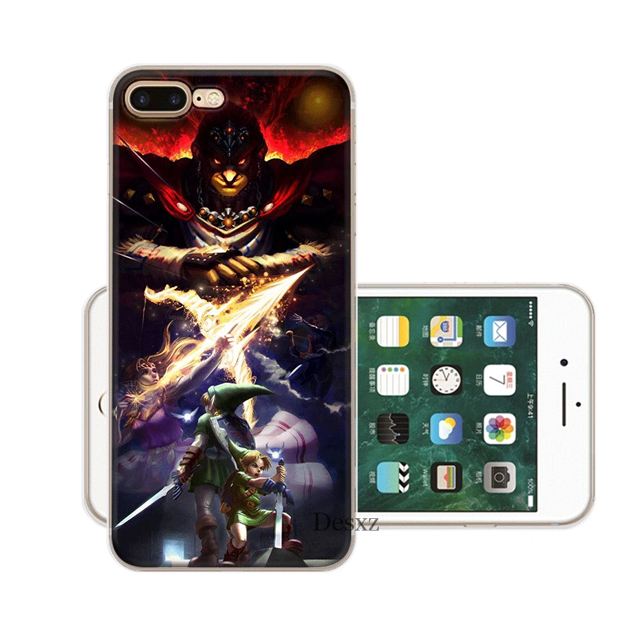 Жесткий чехол Gereleek для iPhone 6 6s 7 8 Plus X XR XS Max 5 5S SE Legend Of Zelda|Чехлы-накладки| |
