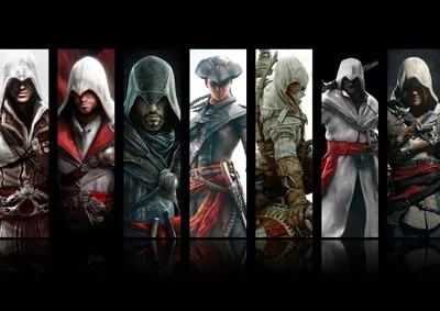 Color Paintings 2 Posters Creed Game Connor War Wall Art Framework Home Decor 1 Pieces Print Decorative Picture Room | Дом и сад