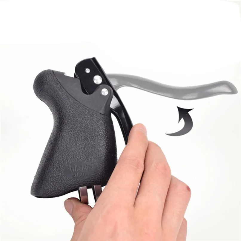 V-Brake Levers Lightweight Alloy Brake Levers 2 Finger Mountain Bike Bicycle BMX MTB V Brake Bike accessories #2d04 (5)