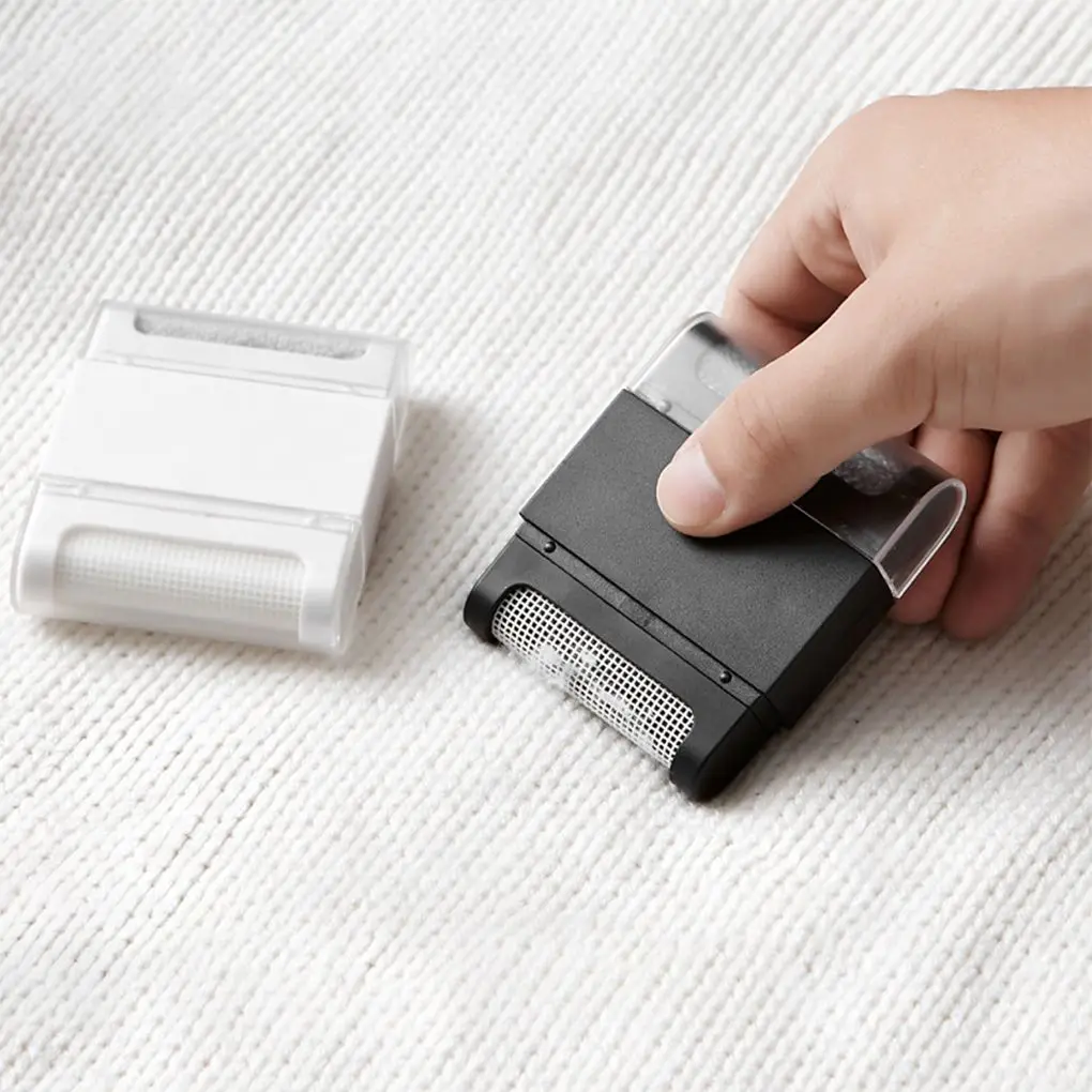 Портативный мини-одежда волос мяч Lint Remover костюмы чистящий триммер свитер ткань руководство бритвы двойной головкой