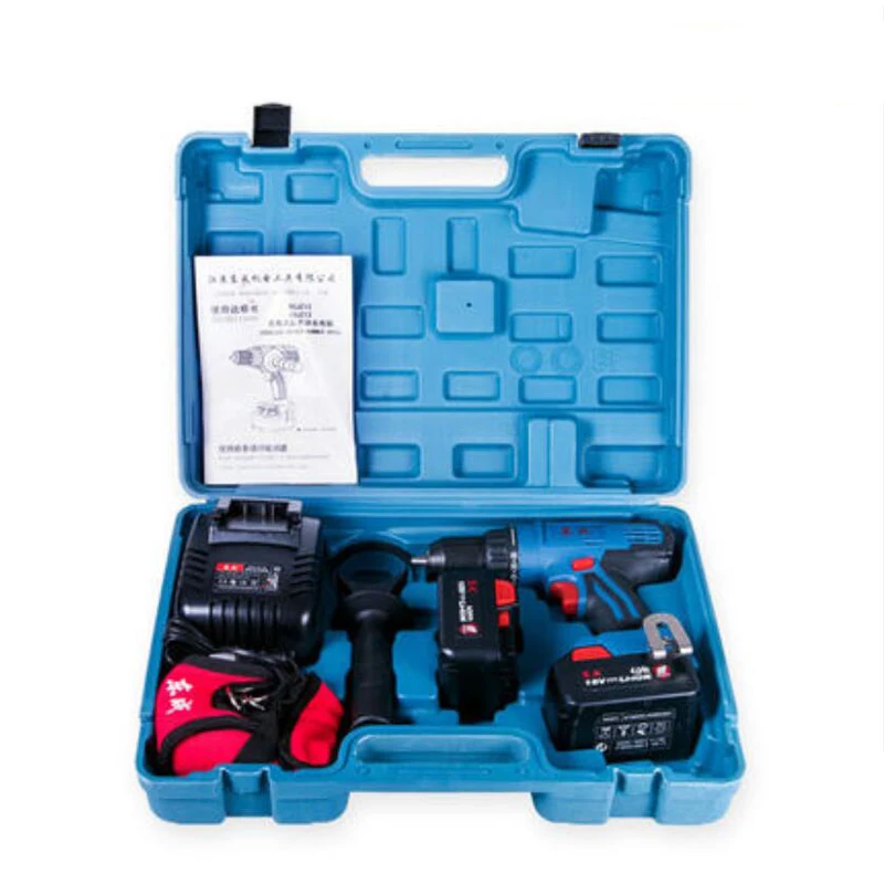 Dongcheng 18-Volt Max DC Lithium-Ion Battery 14mm 2-Speed Electric Cordless Drill Mini Screwdriver Impact Power Driver Dongcheng 18-Volt Max DC Lithium-Ion Battery 14mm 2-Speed Electric Cordless Drill Mini Screwdriver Impact Power Driver