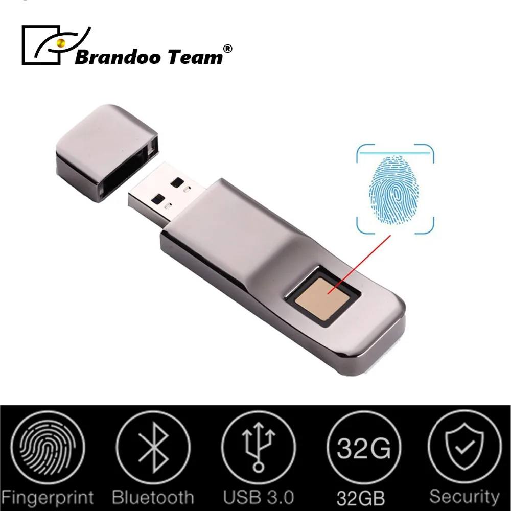 

USB3.0 32GB U Disk Storage Device USB Flash Drive with Fingerprint Encryption Function