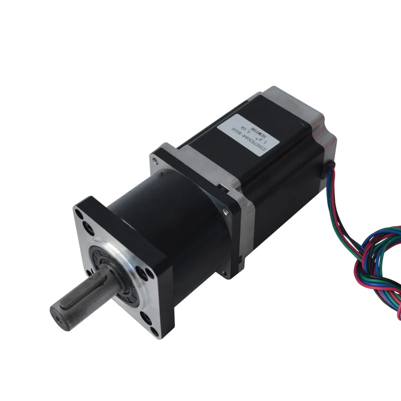 

NEMA 23 economic typePlanetary Geared Stepper Motor 12N.m Frame 57mm Motor Body Length 112mm Gear Ratio 5:1 10:1