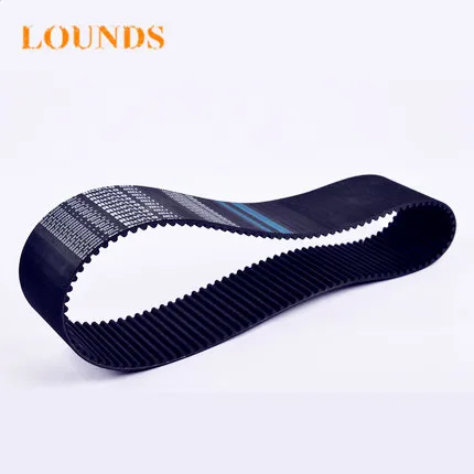 

Free Shipping 1pcs HTD1304-8M-30 teeth 163 width 30mm length 1304mm HTD8M 1304 8M 30 Arc teeth Industrial Rubber timing belt