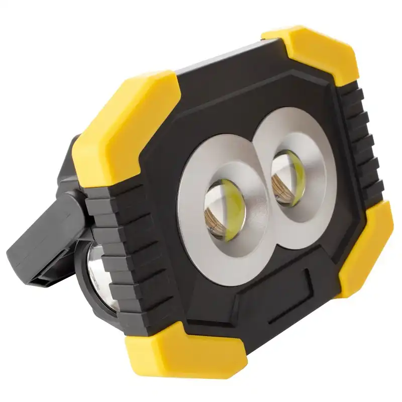 2 x COB Super Bright LED Work Light, 20W, 1000 Lumens, Portable, for BBQ, Camping, Fishing