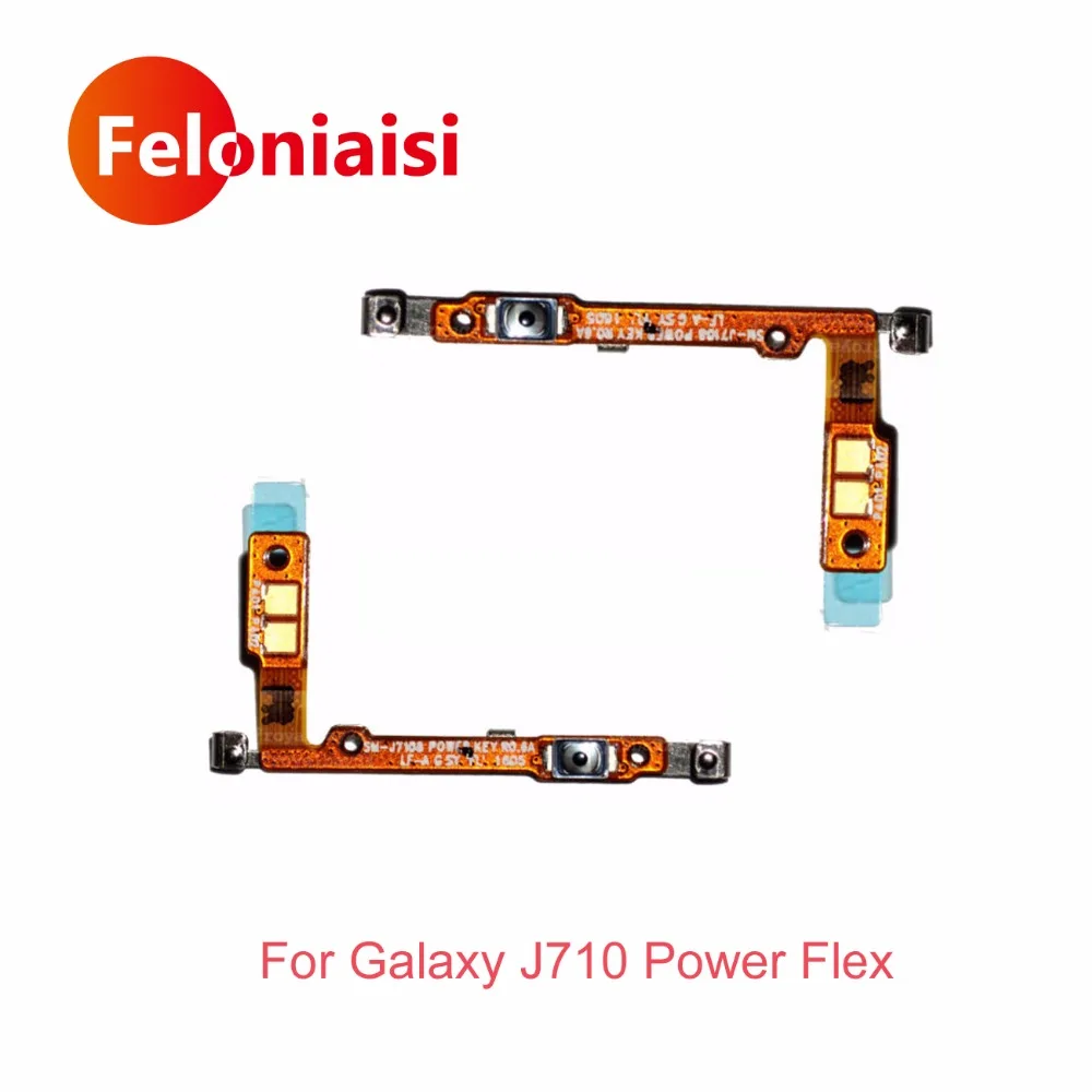 Высокое качество для samsung Galaxy J7 J710 2016 Мощность на кнопку выключения переключателя