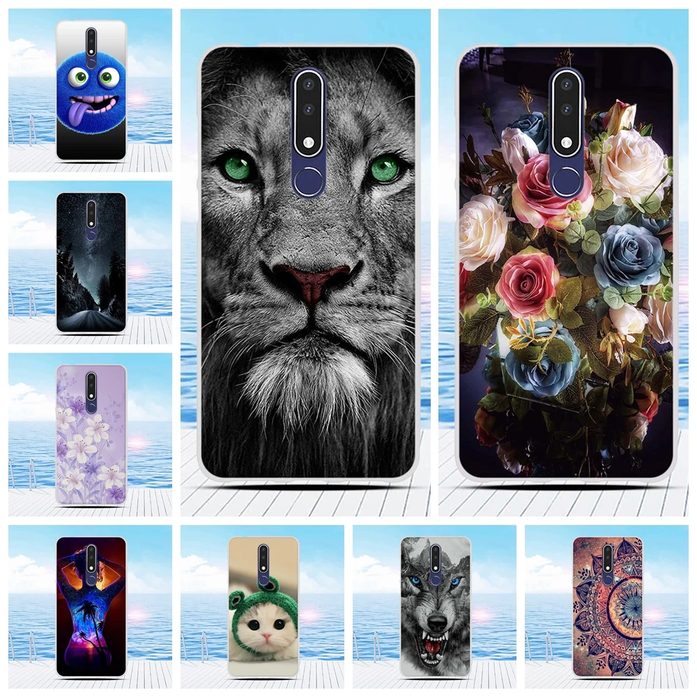 

Phone Case For Nokia 3.1 Plus 2018 TPU Silicone Fashion Cover For Nokia 3.1 Plus Case Coque For Nokia 3.1 Plus 6.0" Bumper Funda