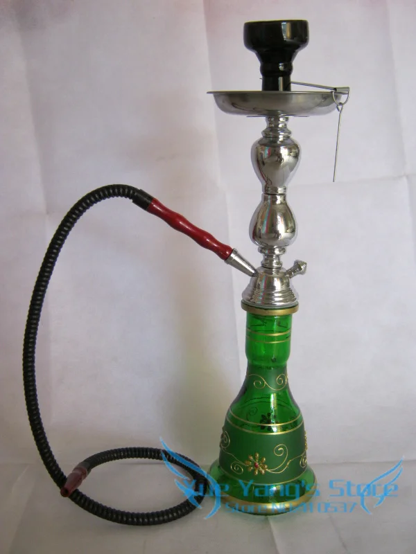 

Glass Hookah Shisha Single Hose Pumkin Hookah - Color Varies Water pipe