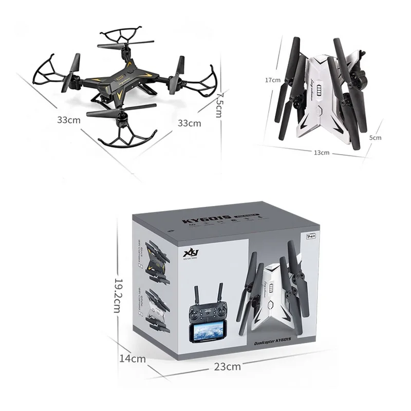 RC вертолет Дрон с камерой HD 1080P WIFI FPV селфи Профессиональный складной