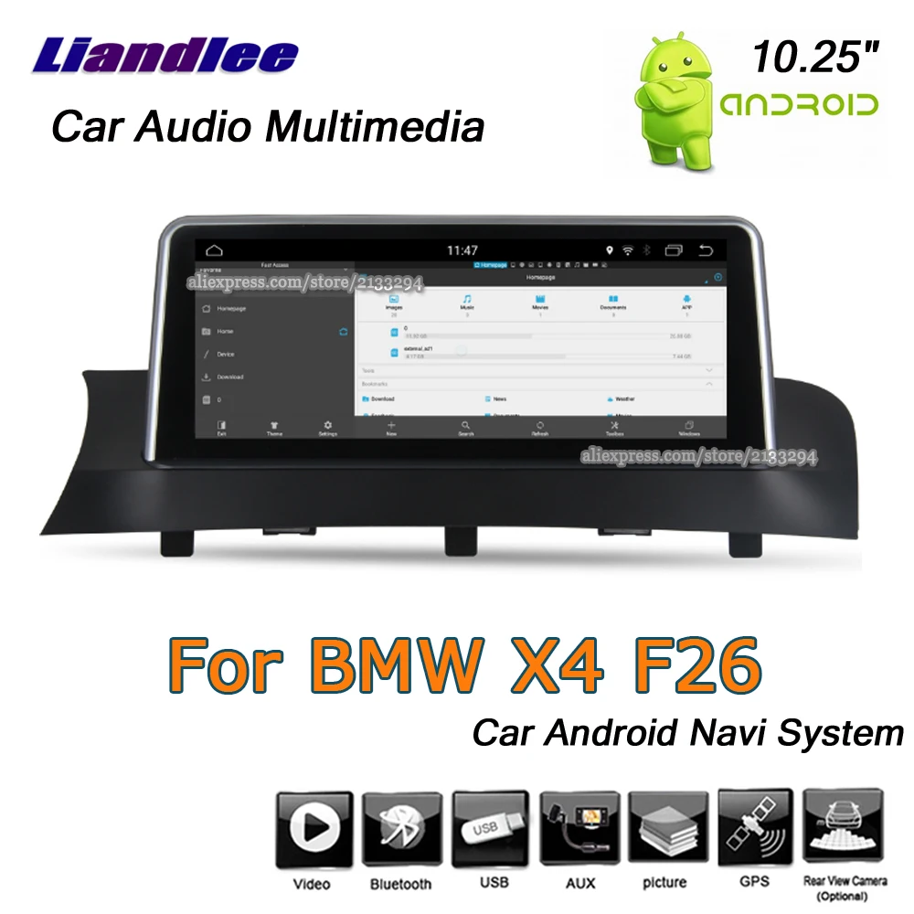 Discount Liandlee 10.25" Android Car For BMW X4 F26 2014~2018 Support Original Stereo Viedo Aux Wifi GPS Map Navi Navigation Multimedia 3 Discount Liandlee 10.25" Android Car For BMW X4 F26 2014~2018 Support Original Stereo Viedo Aux Wifi GPS Map Navi Navigation Multimedia 3