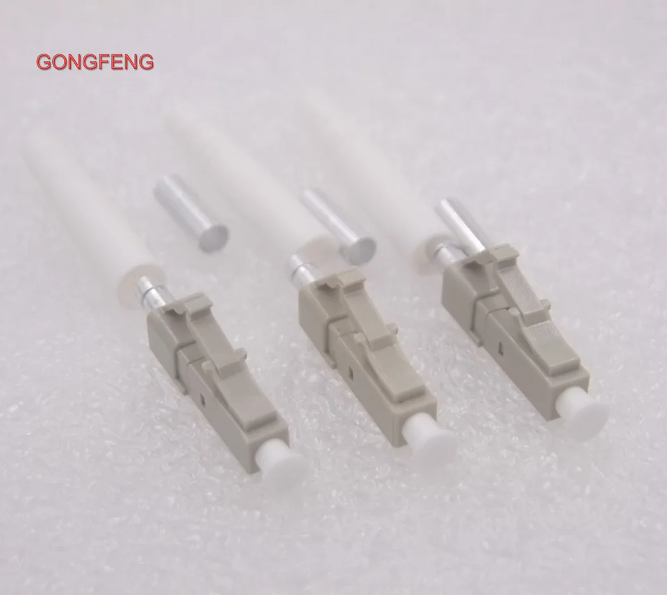 GONGFENG 200pcs NEW Optical Fiber Fast Connector Parts LC/UPC2.0 Single ...