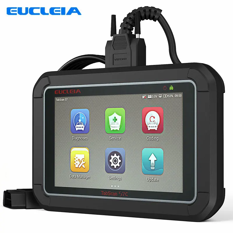 EUCLEIA S7C Automotive scanner Universal Car Smart Diagnostic Tool OBD
