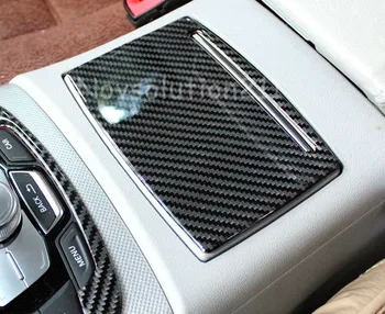 

2010-2016 Fiber Water Cup Holder Cover Trim For Audi A7 4G