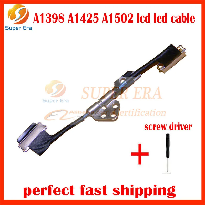 Original A1502 A1425 A1398 LCD LED LVDS Display Screen Cable for font b Apple b font