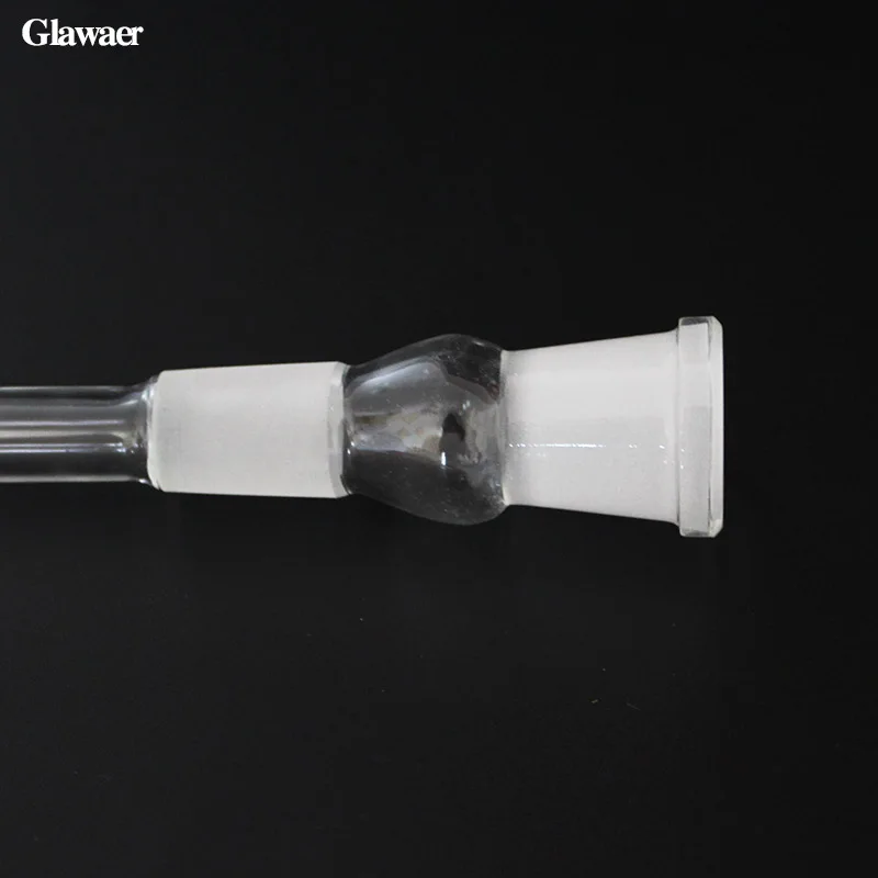 3pcs/lot high borosilicate glass 14.4mm downstem diffuser glass pipe tube hookah shisha accessories
