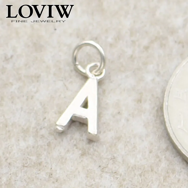 

Letter A thomas style Charm for Men women Stylish Charms pendant in 925 sterling Silver 2018 Fashion Gift DIY jewellery thomas