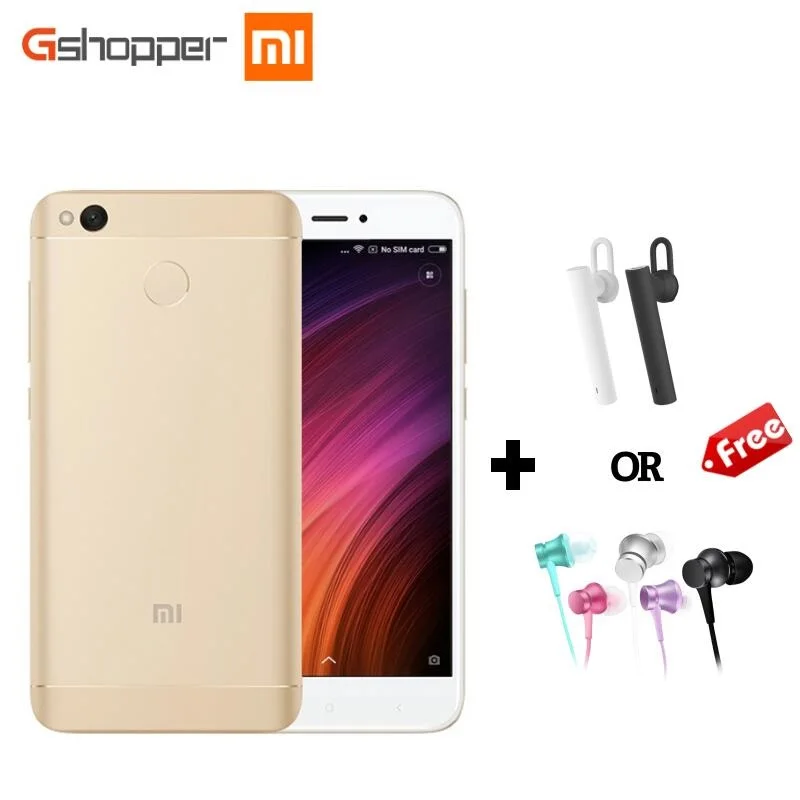 Original Xiaomi Redmi 4X 2GB 16GB Mobile Phone Octa Core Snapdragon 435 Cellphone 5 0 13