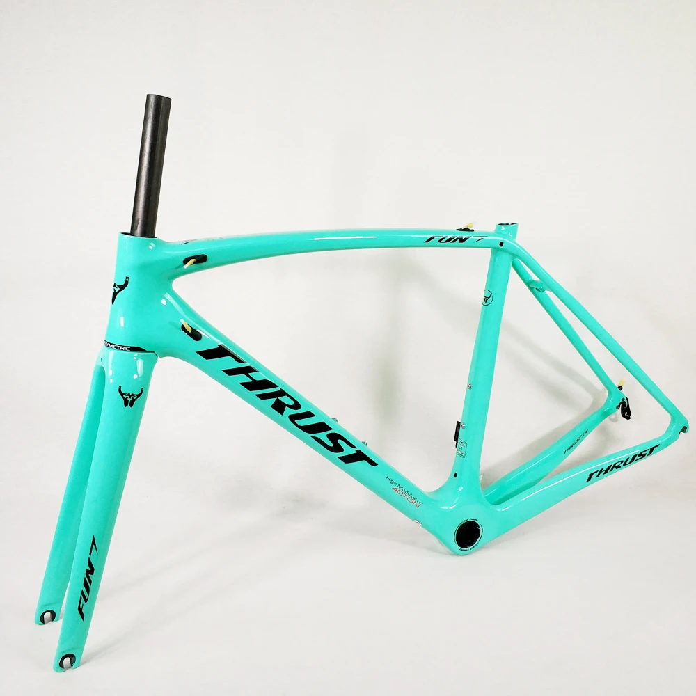 

THRUST Carbon Road Frame Road Bicyle Bike Frame 2017 490 500 520 540 560 580mm T1000 Racing China Carbon Frame