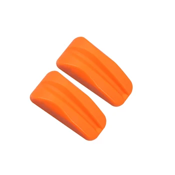 

2 pairs yellow orange archery bow string stabilizer for hunting shooting