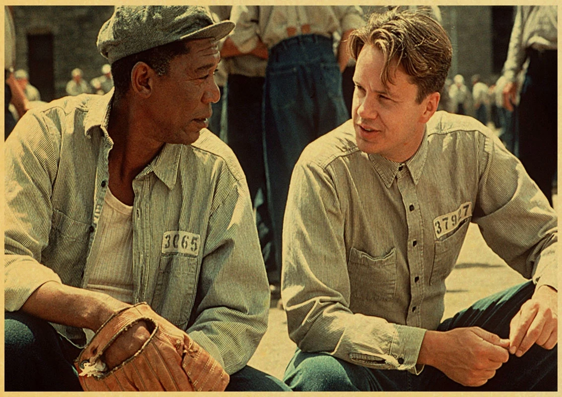 Постер Shawshank Redemption для гостиной, Настенная декоративная живопись, Художественная печать на крафтовой бумаге, наклейка на стену - Цвет: A126