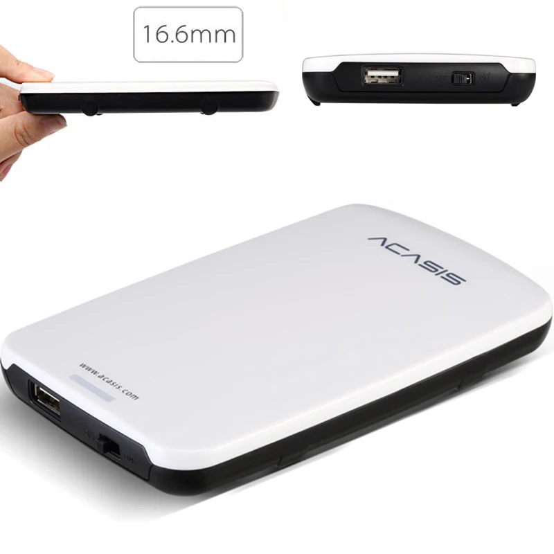 Высококачественный корпус ACASIS для внешнего жесткого диска 2 5 дюйма USB2.0 чехол