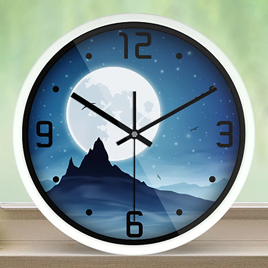 

Geometric Colorful Living Room Clock Creative Watch Silent Large Kitchen Digital Wall Clock Modern Design Zegary Clocks 50A0042
