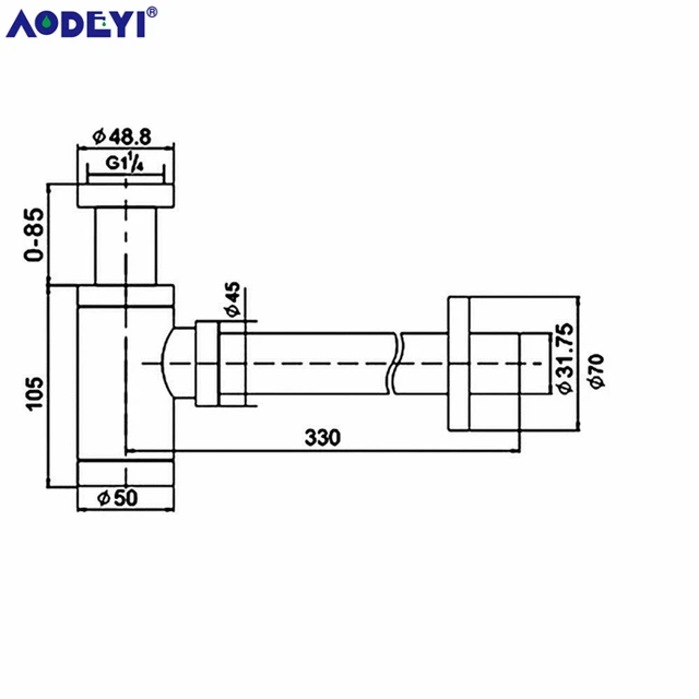 AODEYI mosiądz kosz na odpady korek spustowy łazienka 1 1 4 z rowkiem Unslotted Pop-Up drenażu mózgów P-pułapka z bez przelewu tanie i dobre opinie 11-223G AODEYI mosiądz kosz na odpady korek spustowy łazienka 1 1 4 z rowkiem Unslotted Pop-Up drenażu mózgów P-pułapka z bez przelewu tanie i dobre opinie 11-223G