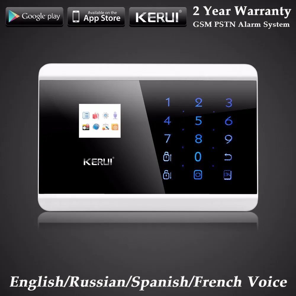 Беспроводная домашняя система охранной сигнализации Android IOS APP Control 720P HD IP камера