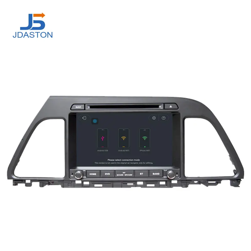Top JDASTON Android 9.1 Car DVD Player For HYUNDAI Sonata 2015 2016 Multimedia GPS Navigation 2 Din Car Radio Audio Stereo WIFI 3