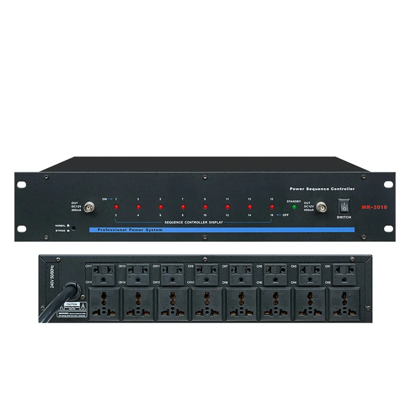 MR-3016 power supply sequence automatic power