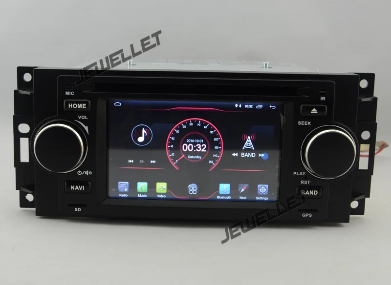 

5" Android 8.1 Car DVD GPS radio Navigation for Chrysler 300C PT Cruiser, Dodge Caliber Charger Dakota Durango Ram
