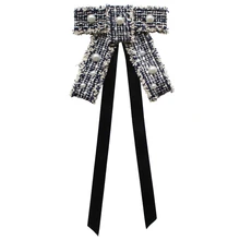 Модный корейский галстук бабочка цветок брошь японский стиль плавающий Бриз рубашка, аксессуары украшения для воротника галстук для женщин