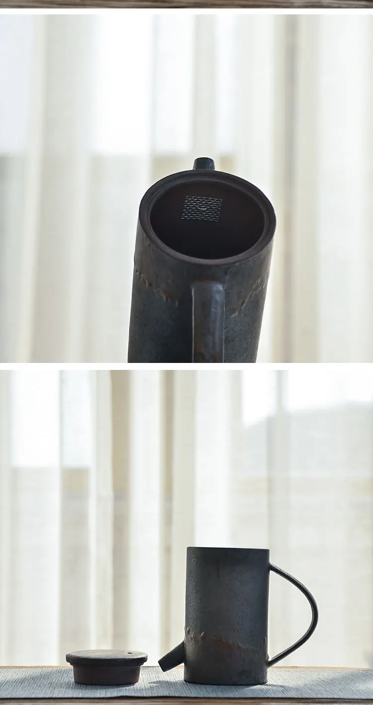 TANGPIN винтажный Японский керамический заварочный чайник ручной работы китайский кунг-фу чайник 280 мл