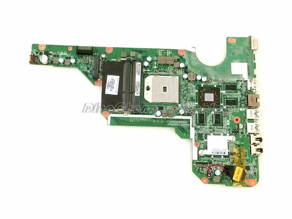 Promotion  HOLYTIME laptop Motherboard For hp G4 G6 G7 683031-001 DA0R53MB6E1 R53 HD7670M 2GB non-integrated g