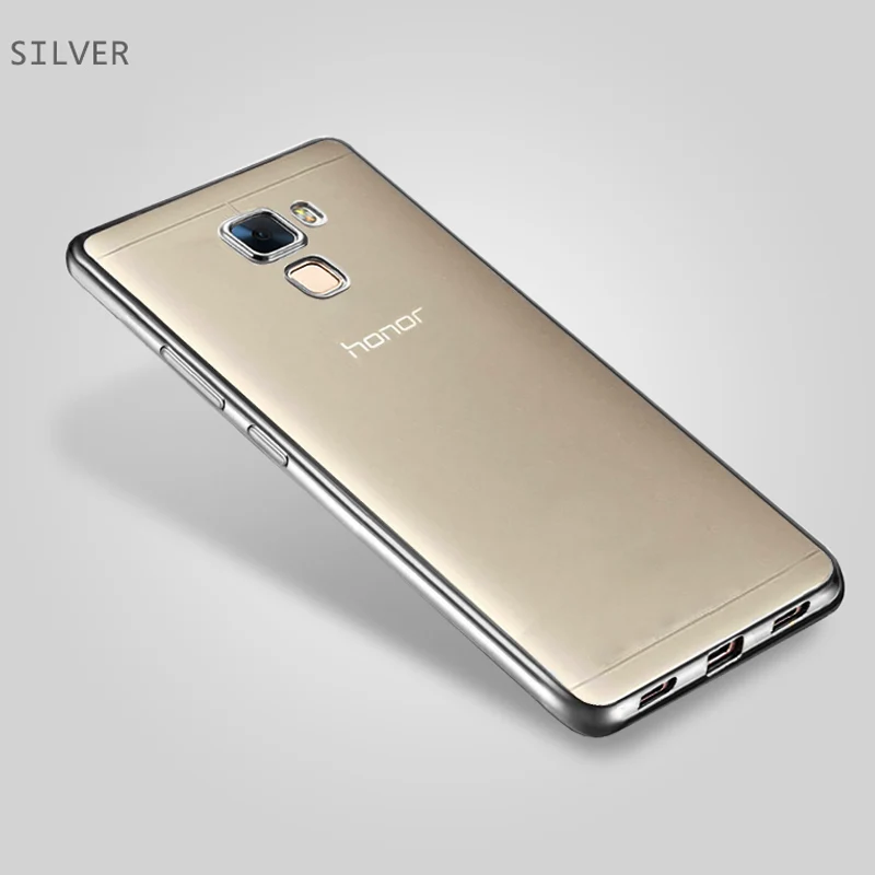 Ультратонкий чехол MONASI honor7 из прозрачного розового золота для honor 7 оригинальный