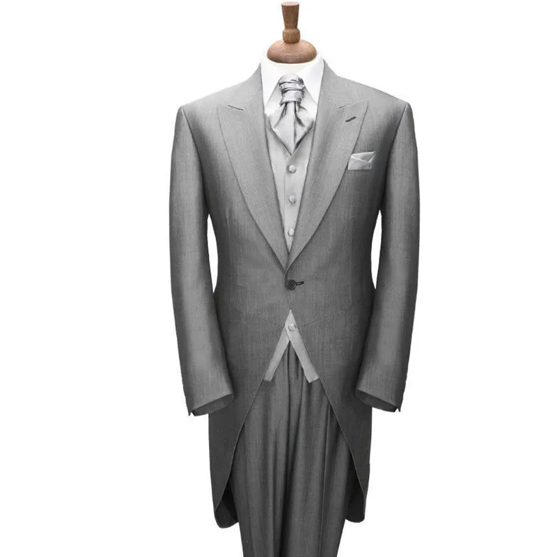 font b men s b font font b suits b font Details about Custom Gray