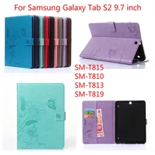Для samsung Tab S2 9,7 SM-T815 T810 T813 T819 планшеты из искусственной кожи раскладной стенд чехол для samsung Galaxy Tab S2 9,7 чехол Крышка