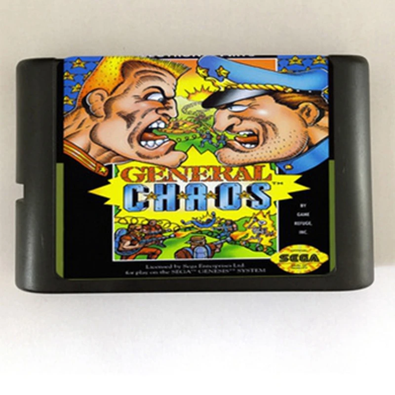 

General Chaos Game Cartridge Newest 16 bit Game Card For Sega Mega Drive / Genesis System