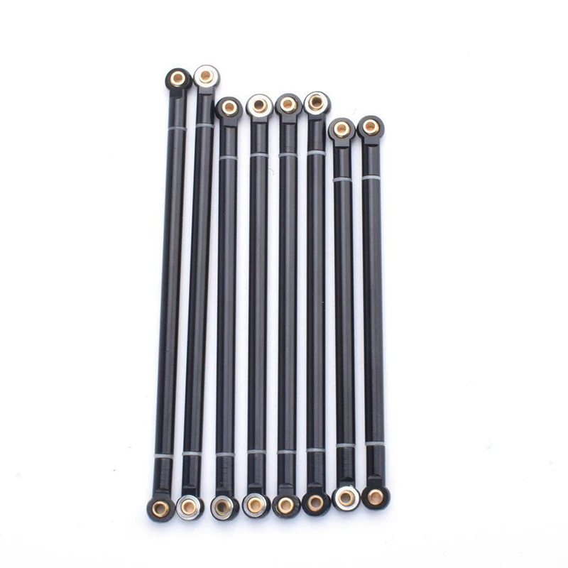 

8 Pcs Aluminum Alloy Wheelbase Link Rod 313mm for 1/10 RC Car Crawler Axial SCX10 YH-17