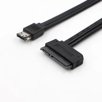 

Wholesale Power eSATA USB 5V 12V Combo to 22 Pin SATA 2.5" HDD Hard Disk Cable