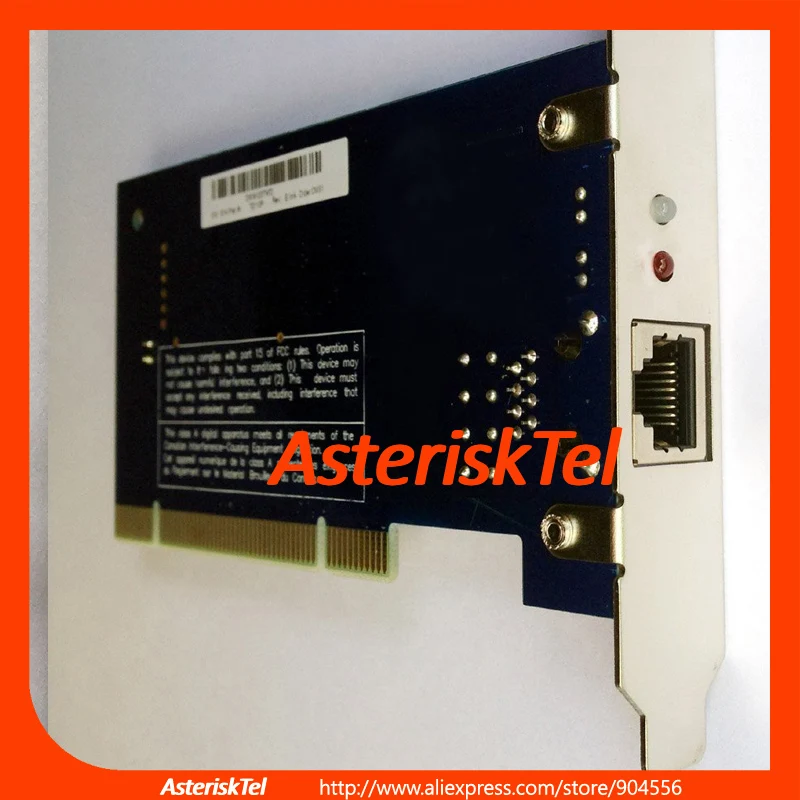 10 единиц TE110p-карта Asterisk один порт T1/E1 карта, ISDN Pro карта-(ListingNo.# BROD031908