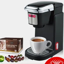 Американская капсула, Кофеварка, бытовой чайник для заваривания чая, молока, чайник, Капсульная кофемашина, 220 В, 800 Вт