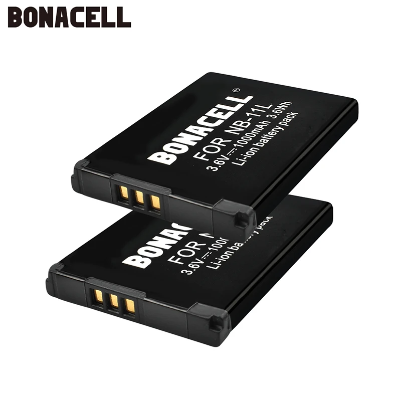 Bonacell 3 6 В NB-11L NB 11L батарея для Canon PowerShot ELPH 110 HS A2300 A2500 A3500 IS 140 150 340 | Электроника