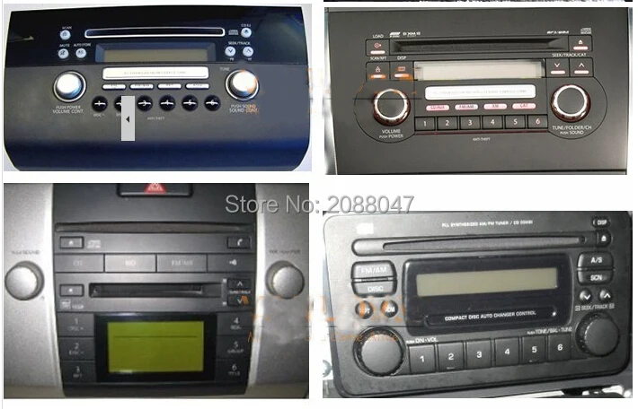 Yatour цифровой автомобильный аудио USB SD AUX в интерфейсы плеер для Suzuki Кларион CE-NET радио